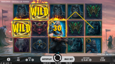 Free Spins on Warlords 2016